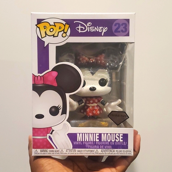 Disney Minnie Mouse Diamond Collection Funko Pop #23 - Picture 1 of 10